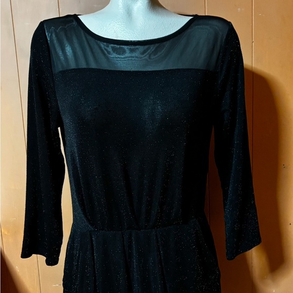 Rachel Roy Black Sparkle Dress M - Picture 5 of 11